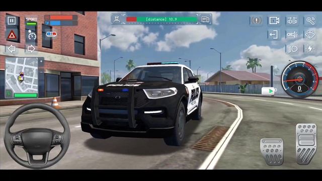 Ford Utility Interceptor Police Car Driving - Chase, VIP Escort [Police Sim 2022] смотреть онлайн