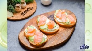 ★ВКУСНО.★ БУТЕРБРОДЫ С ФОРЕЛЬЮ И ТВОРОЖНЫМ СЫРОМ ★