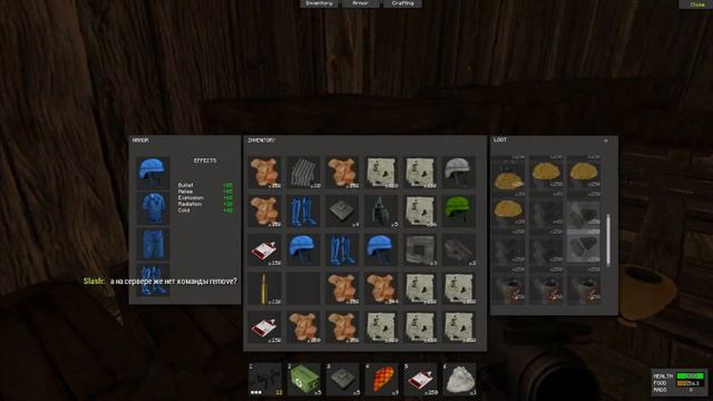 Поиграем в RUST!!! #18 [Зарейдили админа!] смотреть онлайн