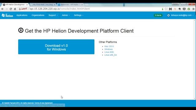 How to use HP Helion Development Platform (community/trial) смотреть онлайн