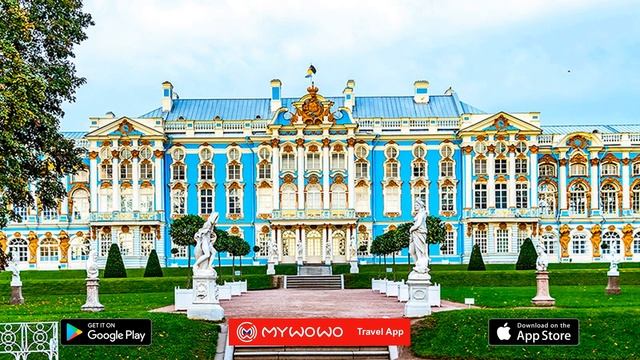 Царское Село Екатерининский Дворец, Введение Санкт Петербург Audioguida MyWoWo Travel App смотреть онлайн