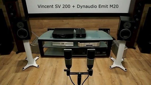 Прослушивание. Vincent SV-200 + 5 пар полочных акустических систем смотреть онлайн
