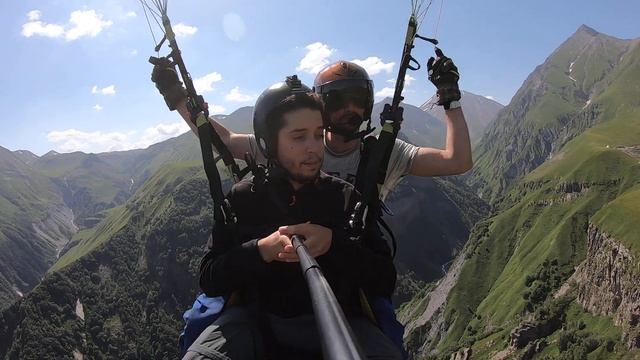 gudauri paragliding skyatlantida полет параплан гудаури 10 1 11072022 смотреть онлайн