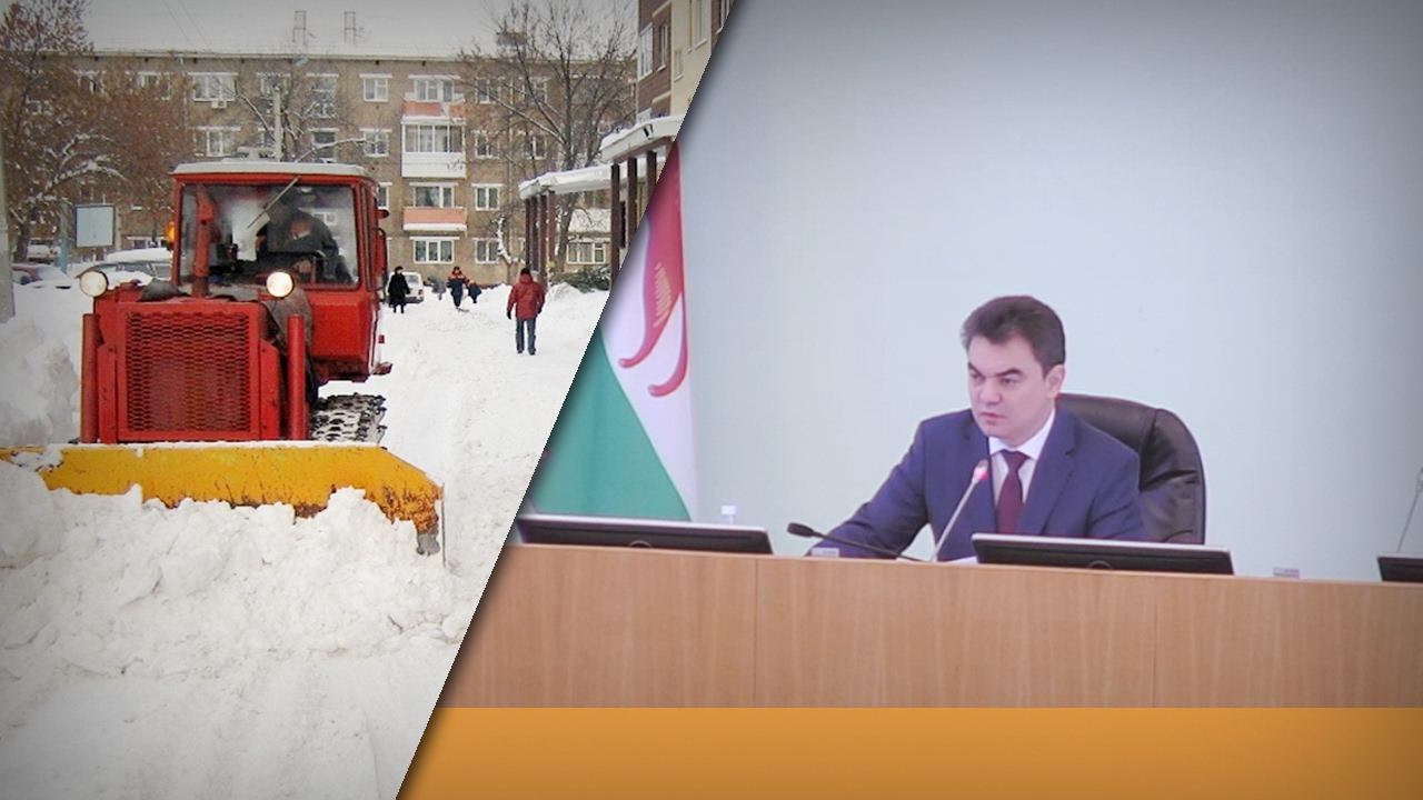 Уборка дворов от снега смотреть онлайн