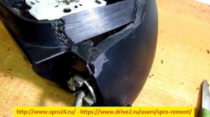 ✅ Ремонт бокового зеркала Toyota Hilux ? Ремонт, сварка пластика в Спб.mp4