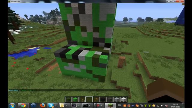 minecraft статуя крипера смотреть онлайн