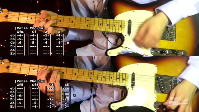 Say It Ain't So - Weezer ( Guitar Tab Tutorial & Cover ) смотреть онлайн