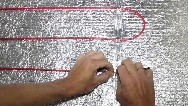 Видео-инструкция по монтажу нагревательных секций Electrolux серии TWIN CABLE смотреть онлайн