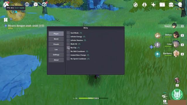 Genshin Impact Minty Mod Menu | Link In Description смотреть онлайн