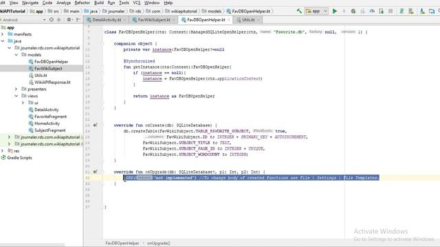 WikiAPIVideo 14 Setup Database 2 смотреть онлайн