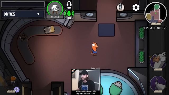 The Pelican Role is Hilarious Fun! - Goose Goose Duck смотреть онлайн