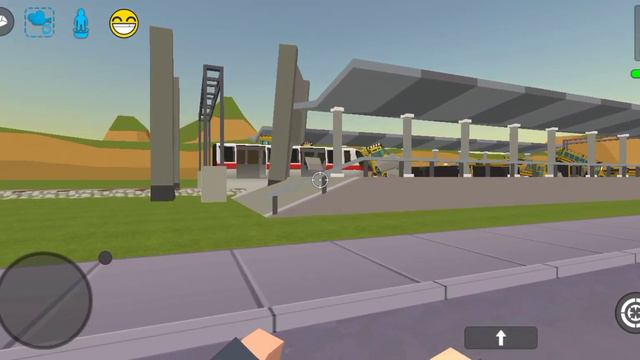 Попытался ОСТАНОВИТЬ ПОЕЗД на новой карте в Simple Sandbox 2|ссб2 смотреть онлайн
