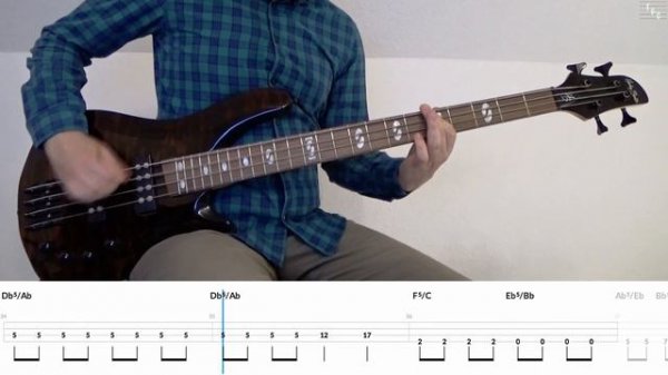 Blur - Song 2 | Bass Tabs Tutorial