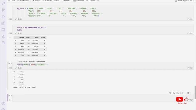 Basics - Isin() - Handy Pandas Tool for Value Selection/Filtering смотреть онлайн