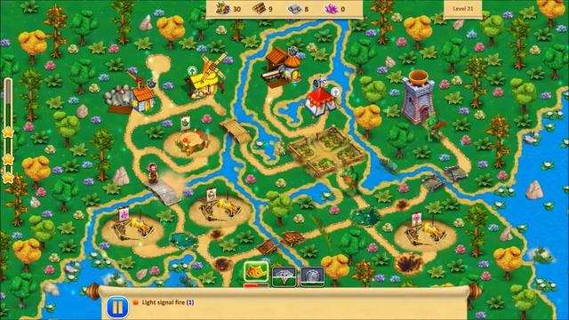 Gnomes Garden New Home Level 21, Earning 3 Stars, 1080p/60FPS. смотреть онлайн