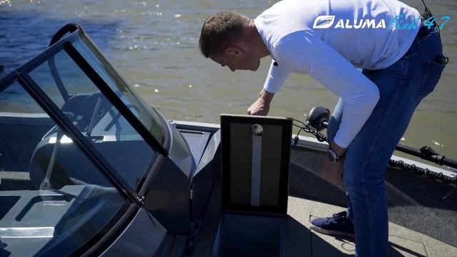 Катер для рыбалки Aluma Fish 4,7 - обзор (aluma-boats.ru) смотреть онлайн