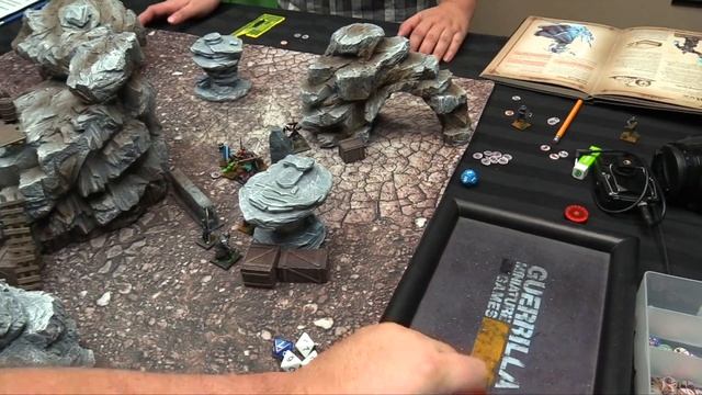 Kings of War Vanguard Battle Report - Ice & Iron Mission 7 'Tunnel Fight смотреть онлайн