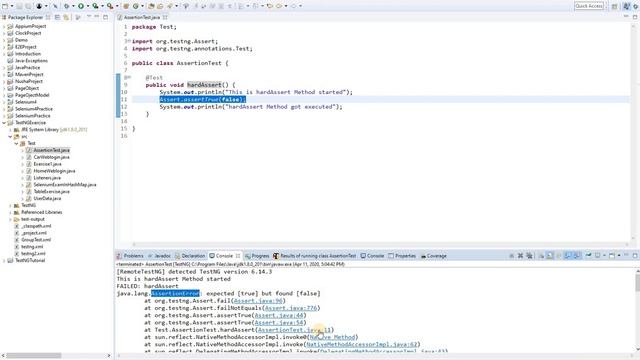 Selenium_Part 24: What is TestNG Assertion in Selenium? Hard Assert & Soft Assert in selenium ? смотреть онлайн