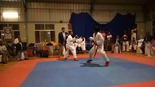 KARATE ASSOCIATION OF INDIA -Sharath Nag -60 KG CHAMPION смотреть онлайн