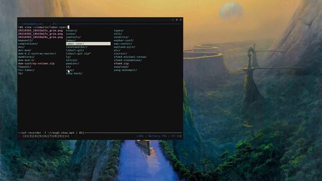 LABWC : Openbox-like window manager for wayland. Rough show. смотреть онлайн