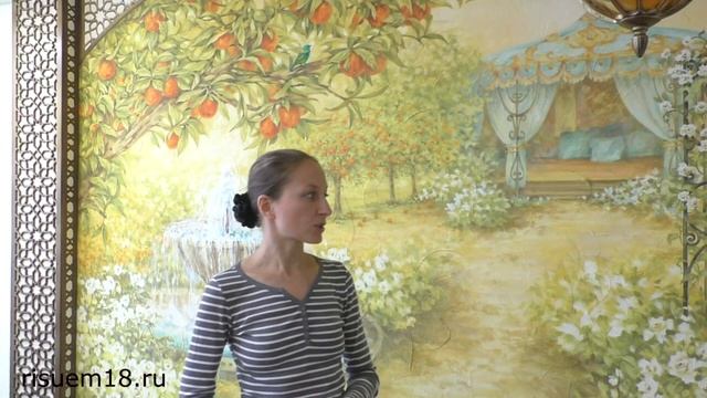 Роспись стен Поверхность какую выбрать | Художник Наталья Боброва смотреть онлайн