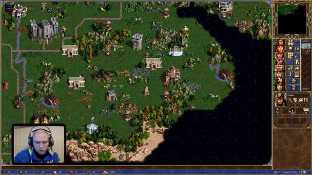 Heroes 3 Daily chillout ► #3 Ламповые герои, учимся ( Не разделяй войска! ) смотреть онлайн