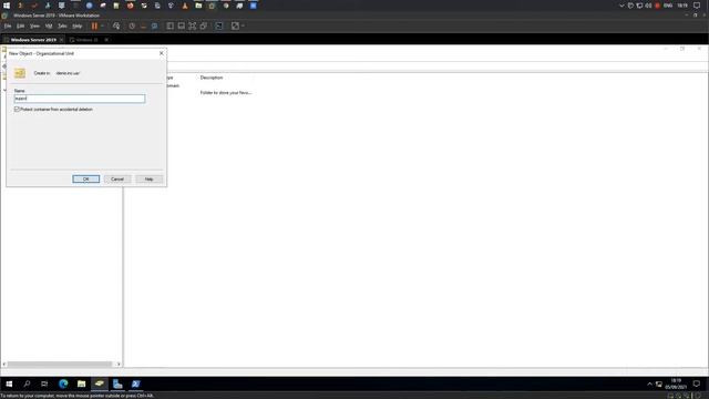 Создание пользователей в Active Directory | Windows Server 2019 смотреть онлайн