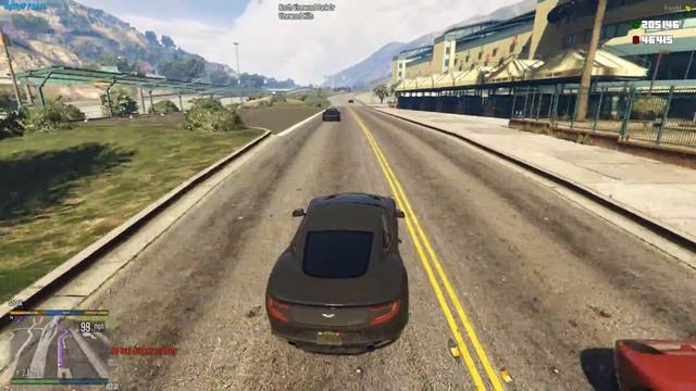 Aston Martin Crash With Cop смотреть онлайн