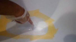 Ремонт акриловой ванны своими руками. Трещина в ванне.