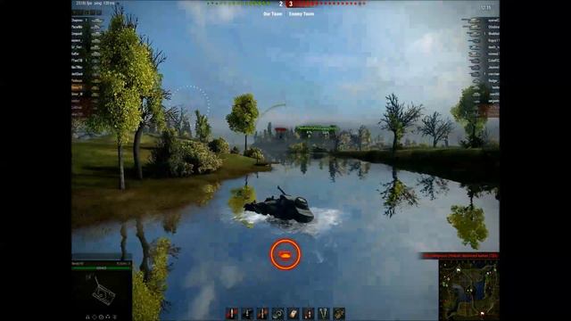 World Of Tanks, Panzer IV amphibious warfare смотреть онлайн