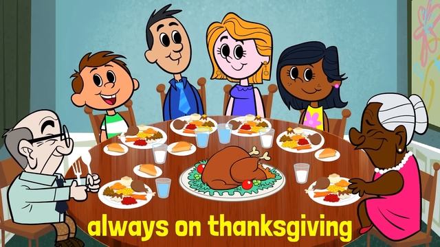 Thanksgiving & Autumn Songs For Kids?Thanksgiving Feast?Kids Turkey Songs By The Learning Station