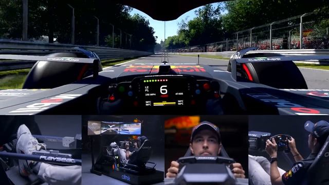 @citrix Virtual Lap | Sergio Perez At The 2022 Italian Grand Prix смотреть онлайн
