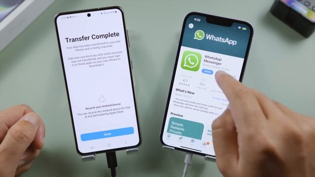 Transfer WhatsApp from Android to iPhone 2023 [Official Free Method] смотреть онлайн