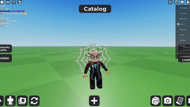 Скины Человека паука в Роблокс + id коды на вещи смотреть онлайн