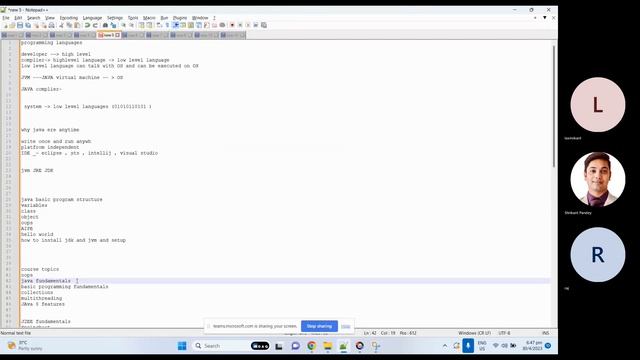 ITExpertsEra Java Full stack Developer Course | Class 2 смотреть онлайн