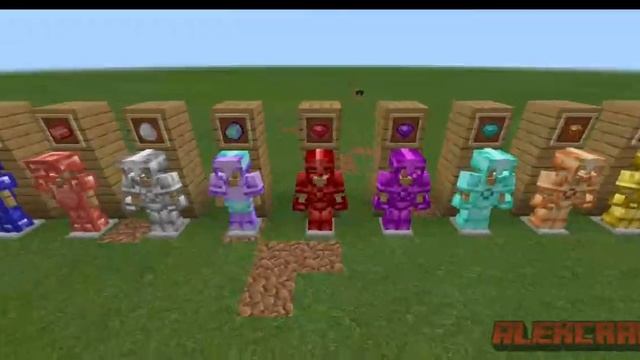 Nuevos Minerales, Armas y Armaduras// Ores plus // Minecraft pe 1.17 смотреть онлайн