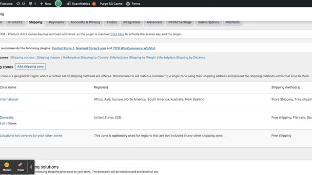 WooCommerce settings ‹ Flowation Marketplace — WordPress смотреть онлайн