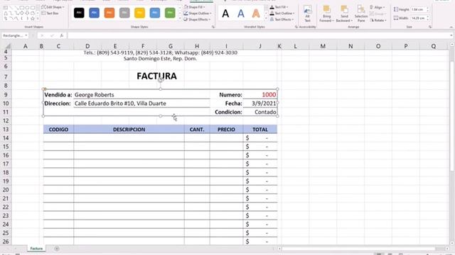 Como Diseñar Tu Factura Electronica en Excel смотреть онлайн