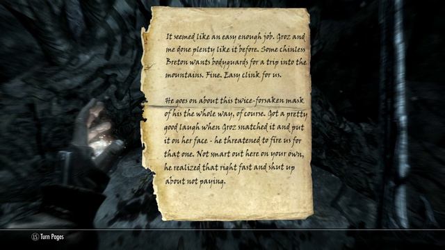 The Elder Scrolls Skyrim : Mask to Bromjunaar Sanctuary HD 1080p смотреть онлайн