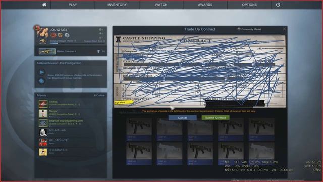 Контракт Обмена№2 P2000 ПИСТОЛЕТ!Получится?