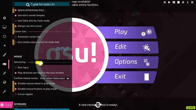 mrekk's osu! Settings смотреть онлайн