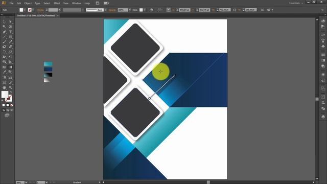Illustrator CC Tutorial | Professional Brochure Design. смотреть онлайн