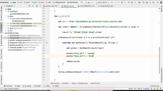 Android & Kotlin : Volley Kullanımı - Insert ( Veri Ekleme ) İşlemi смотреть онлайн