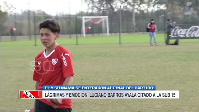 la emoción de una madre por su hijo que jugara en la selección sub 15 смотреть онлайн