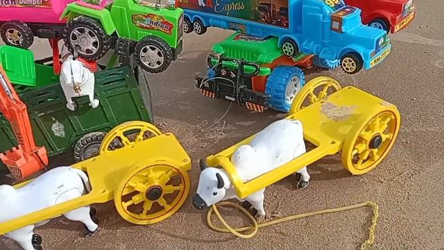 JCB, bull Cort, mini diy tractor, Mahindra tractors and double decker Boss смотреть онлайн