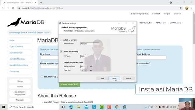 #37. Instalasi, aktivasi, menjalankan dan membuat user di dalam MariaDB смотреть онлайн