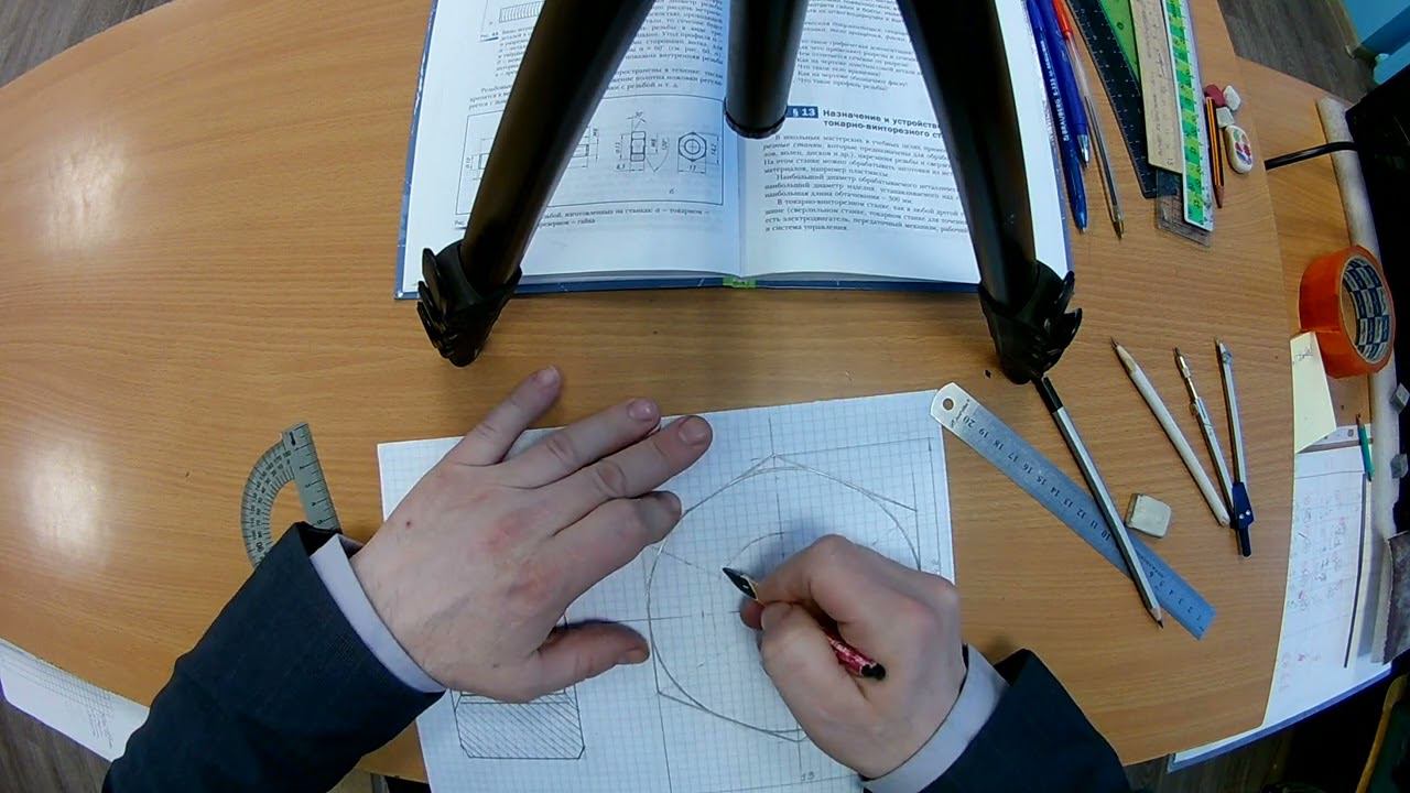 Чертеж гайки3 смотреть онлайн