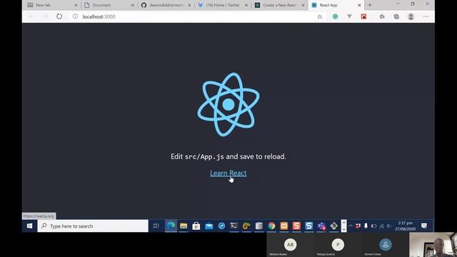 Build a Microsoft Website Clone with React Part 1 смотреть онлайн