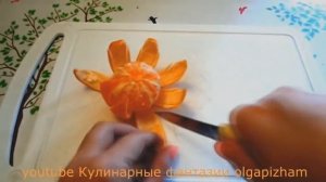 5 Идей Как Красиво Нарезать  Мандарины!
