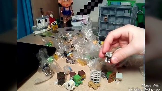 Майнкрафт Мини-фигурки из Китая 1часть смотреть онлайн